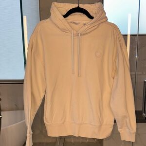 Peloton Cream Branded Hoodie